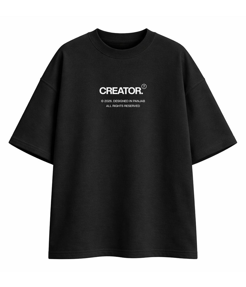 CREATOR - Premium Oversized T-Shirt