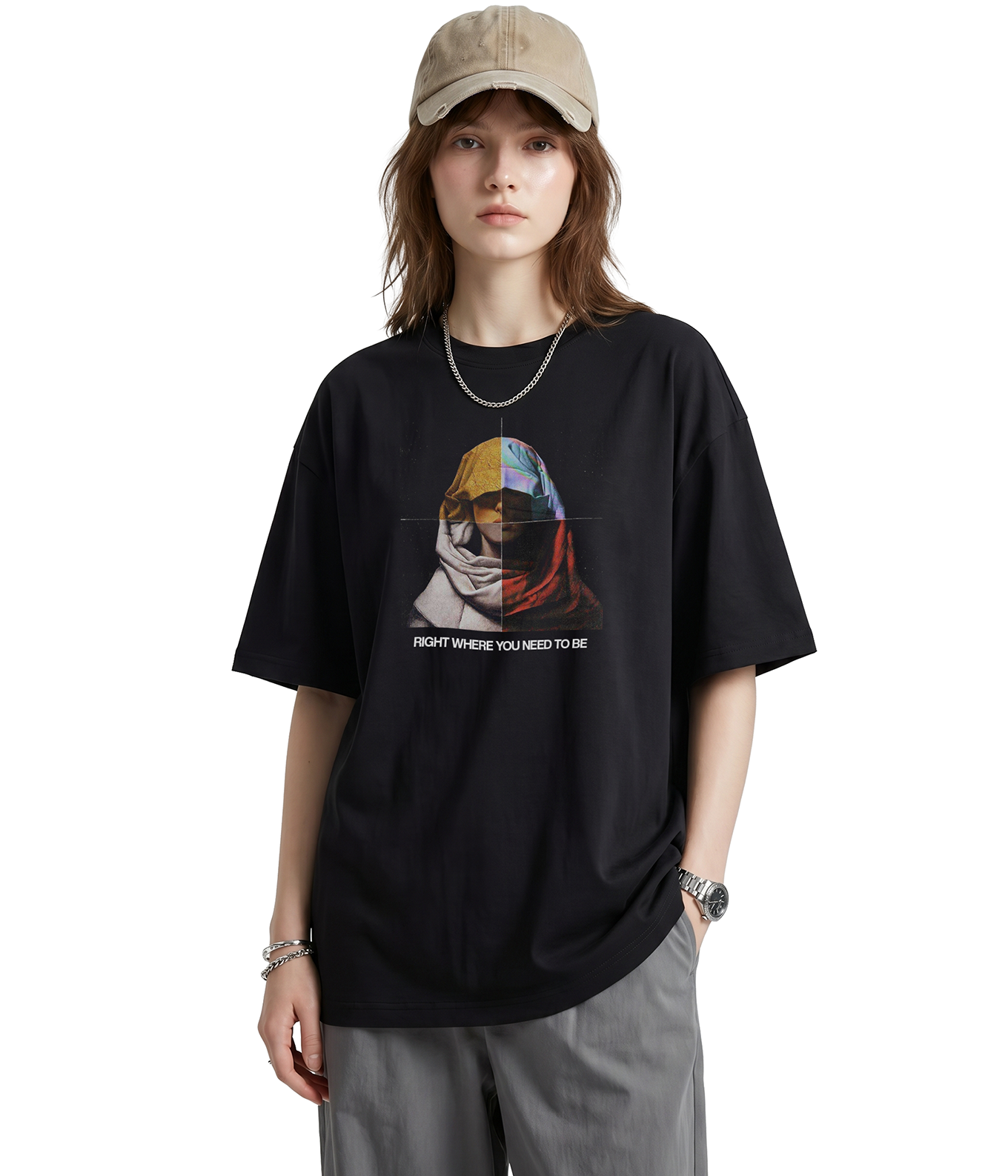 The Faces - Premium Oversized T-Shirt
