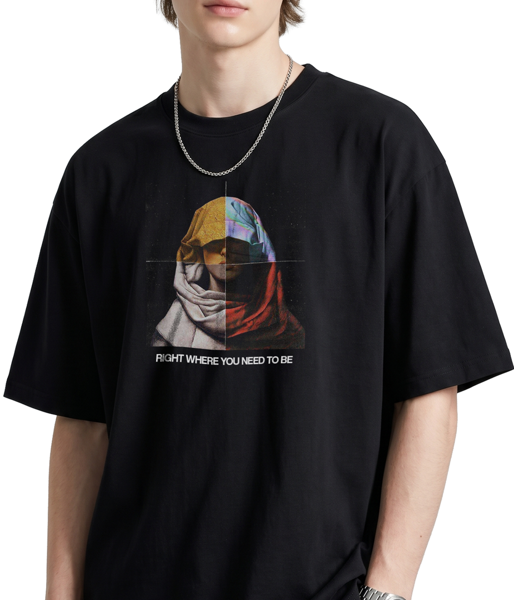 The Faces - Premium Oversized T-Shirt