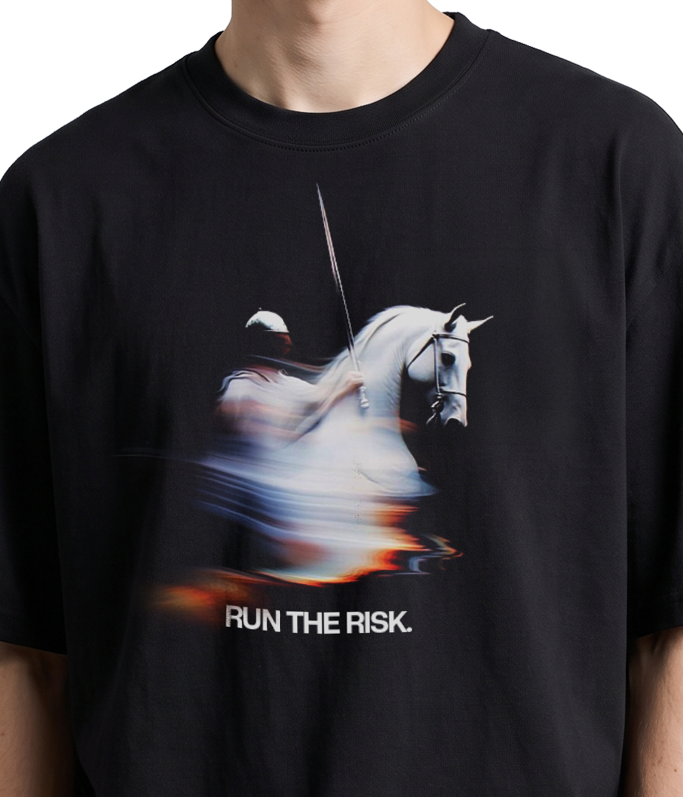 Run The Risk - Premium Oversized T-shirt