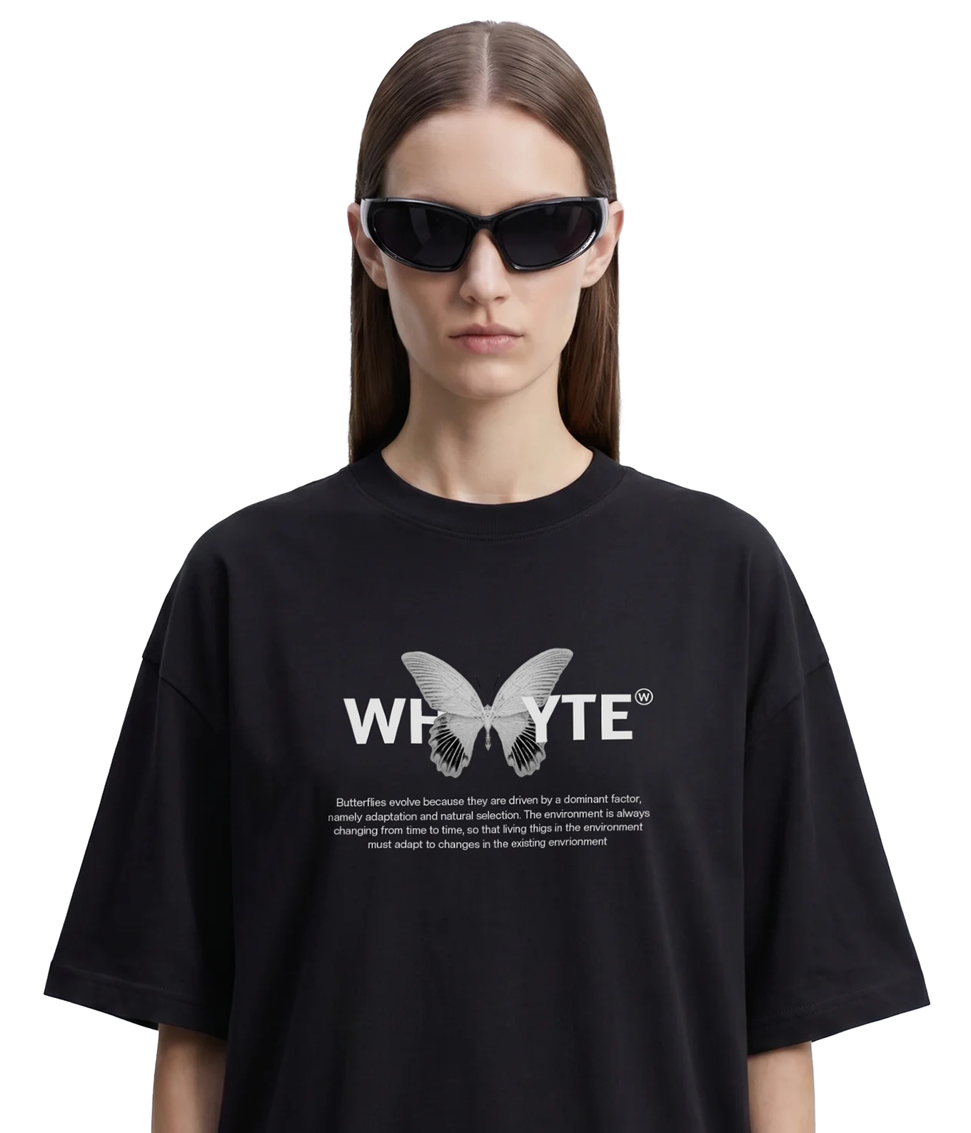 Whyte - Premium Oversized T-shirt