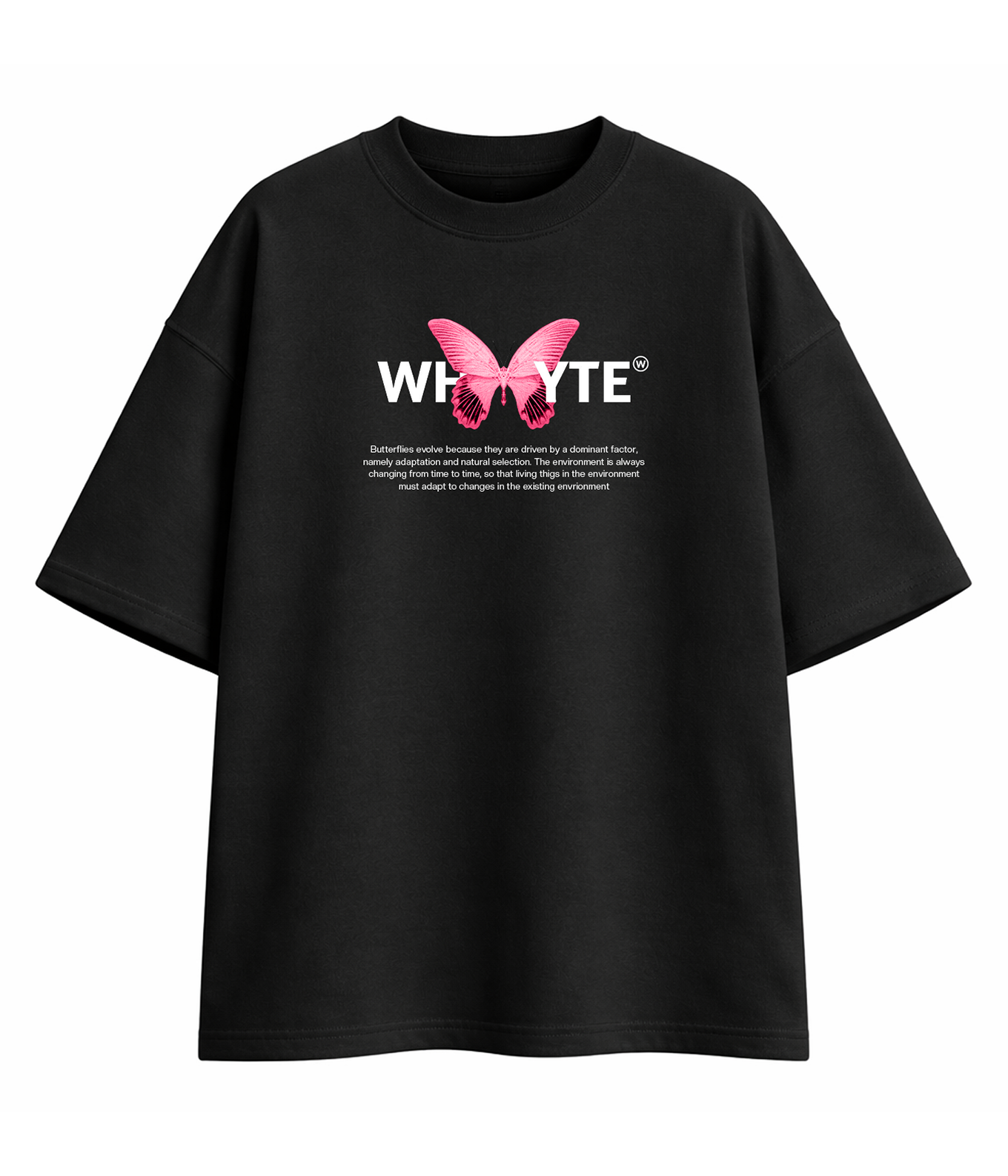 Whyte - Premium Oversized T-shirt
